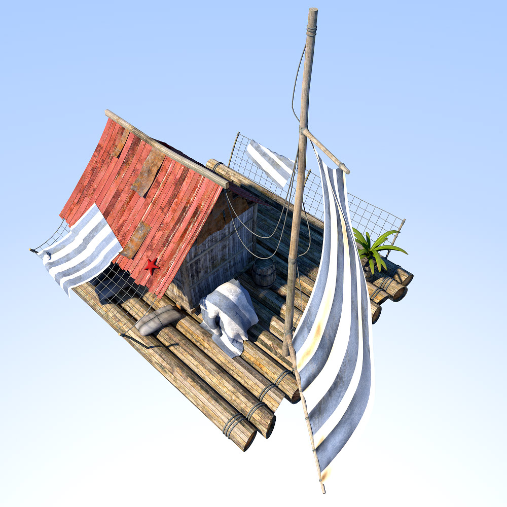 Floating house by N/A