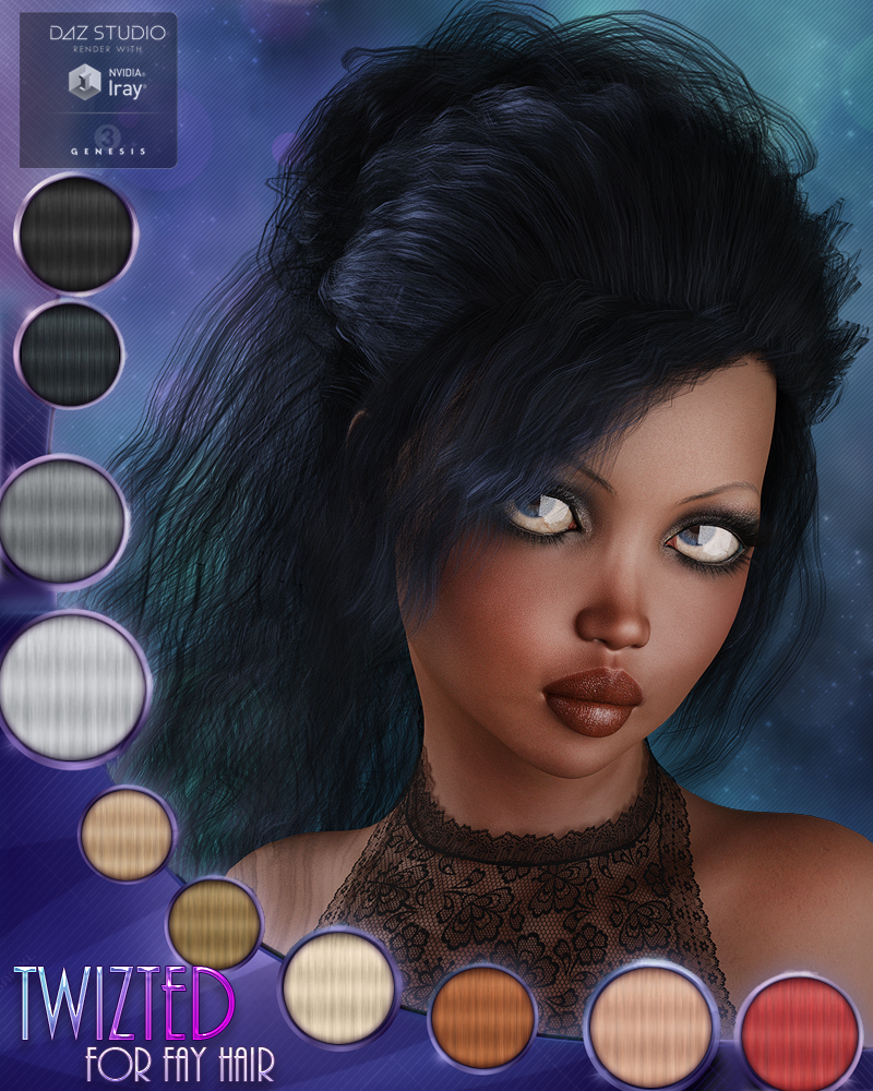 Twizted Fay Hair by N/A