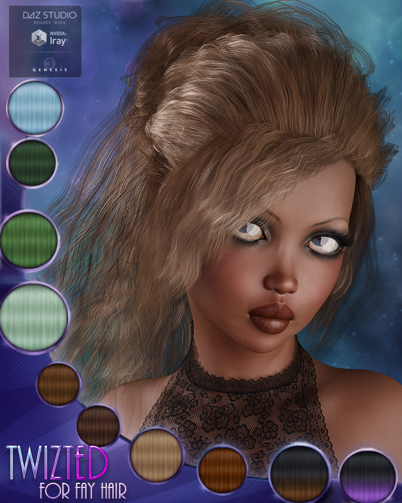 Twizted Fay Hair by N/A