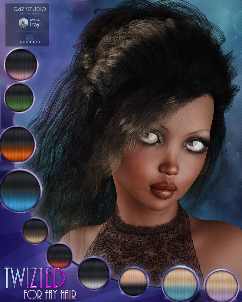 Twizted Fay Hair by N/A
