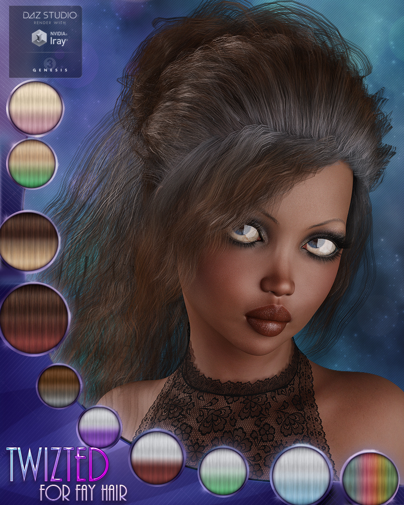 Twizted Fay Hair by N/A