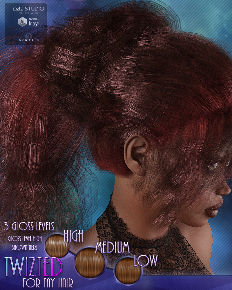 Twizted Fay Hair by N/A
