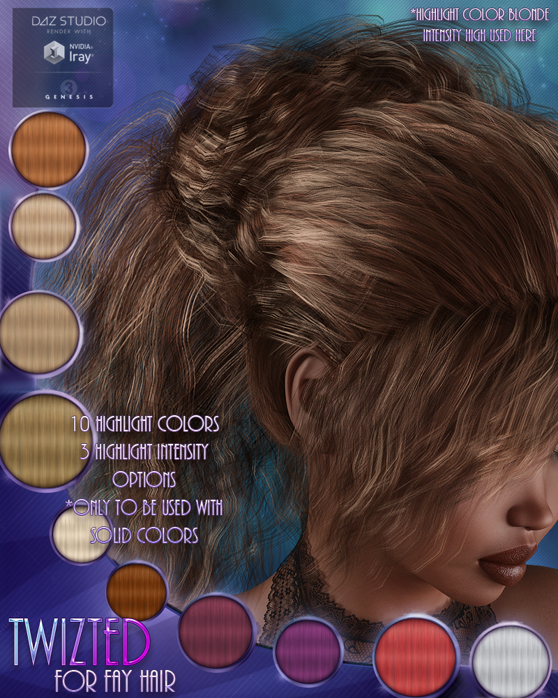 Twizted Fay Hair by N/A