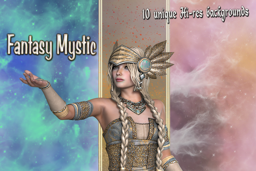 Fantasy Mystic Backgrounds by N/A