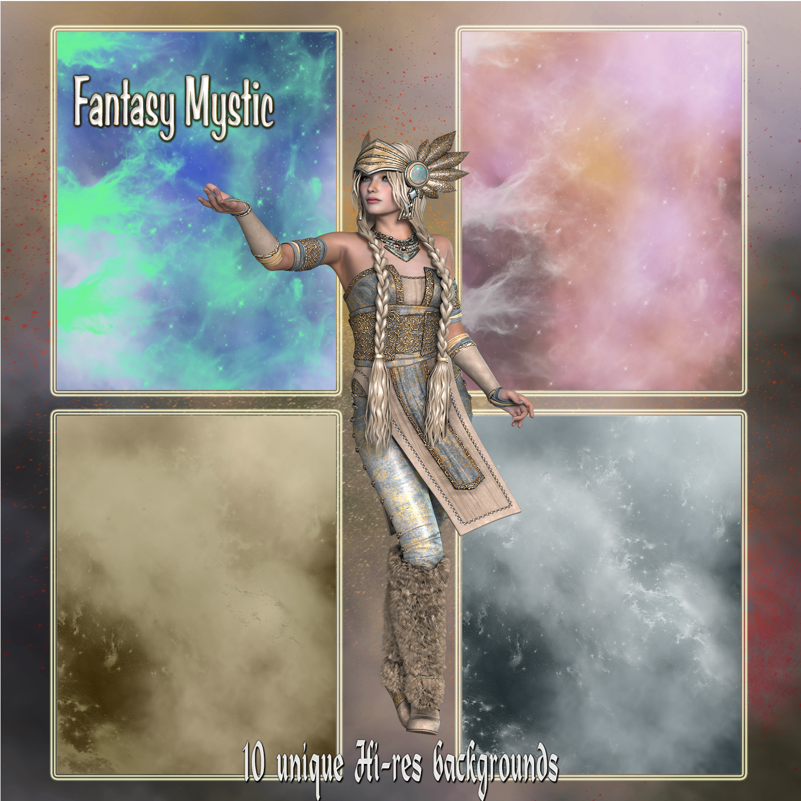 Fantasy Mystic Backgrounds by N/A