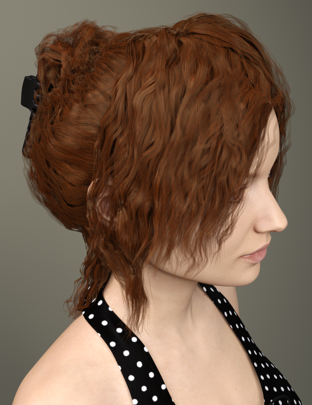 Margot Hair for Genesis 3 Female(s) by N/A