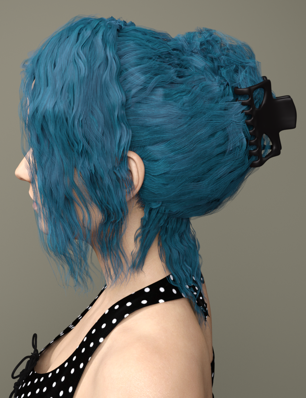 Margot Hair for Genesis 3 Female(s) by N/A