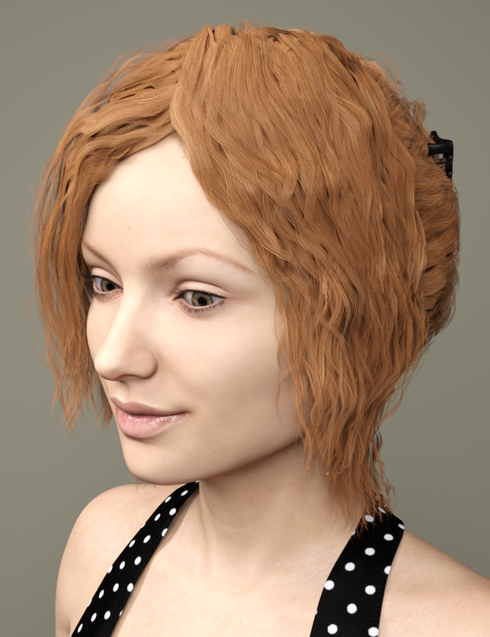 Margot Hair for Genesis 3 Female(s) by N/A