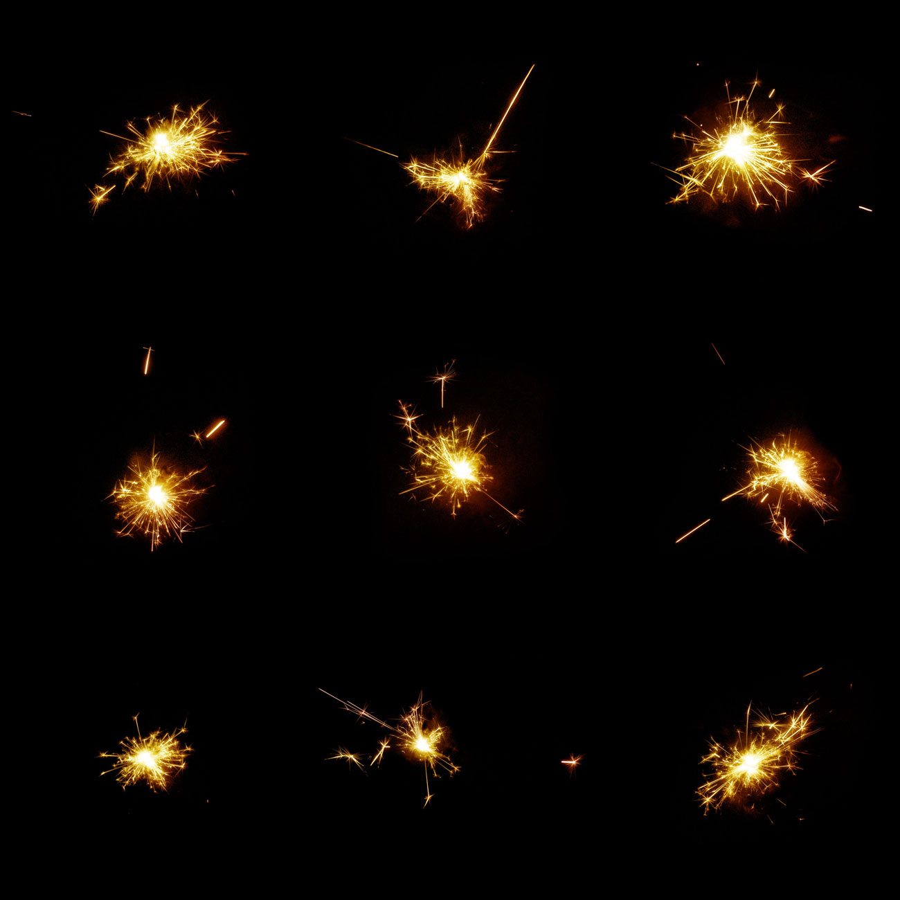 50 Real Fireworks PS Brushes by N/A