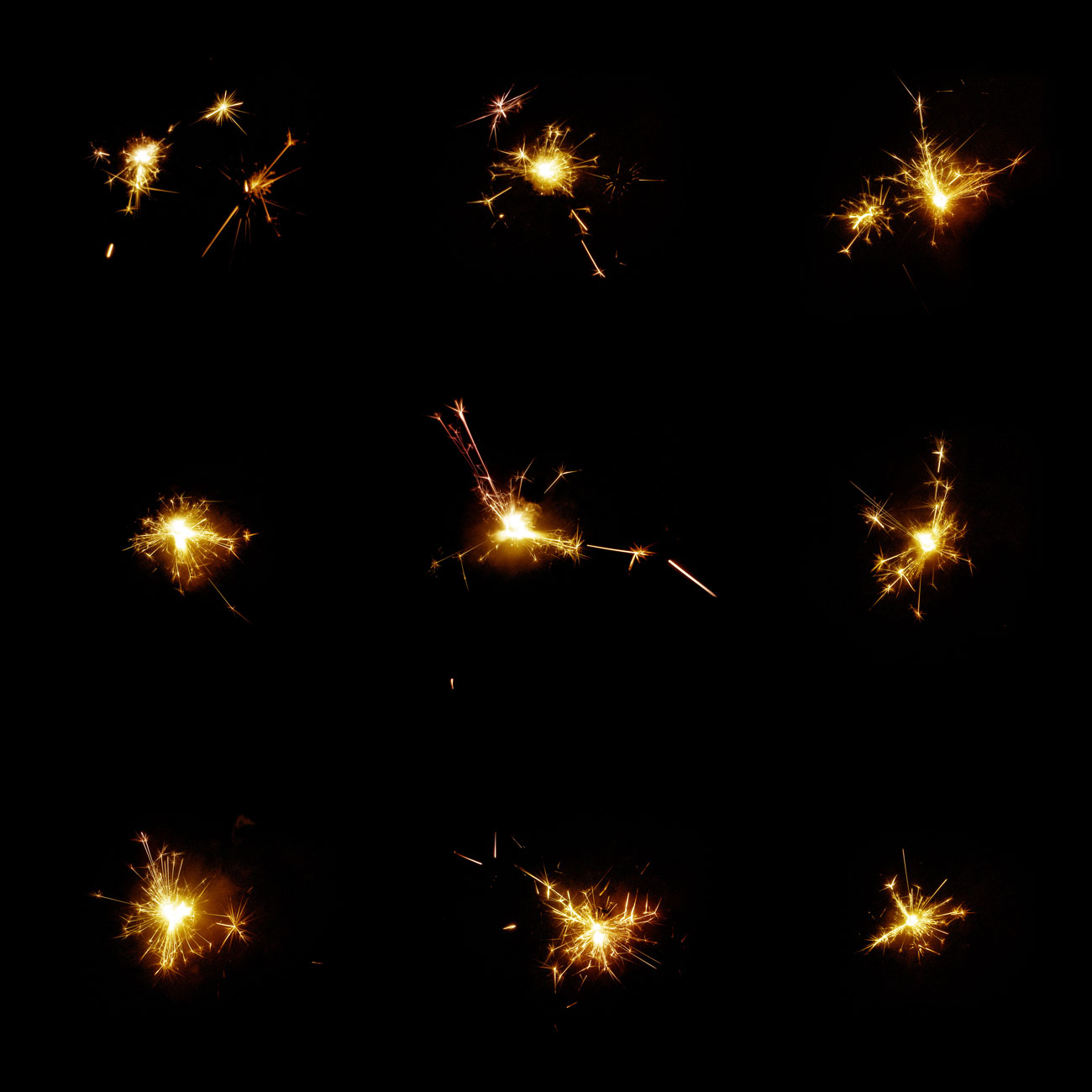 50 Real Fireworks PS Brushes by N/A