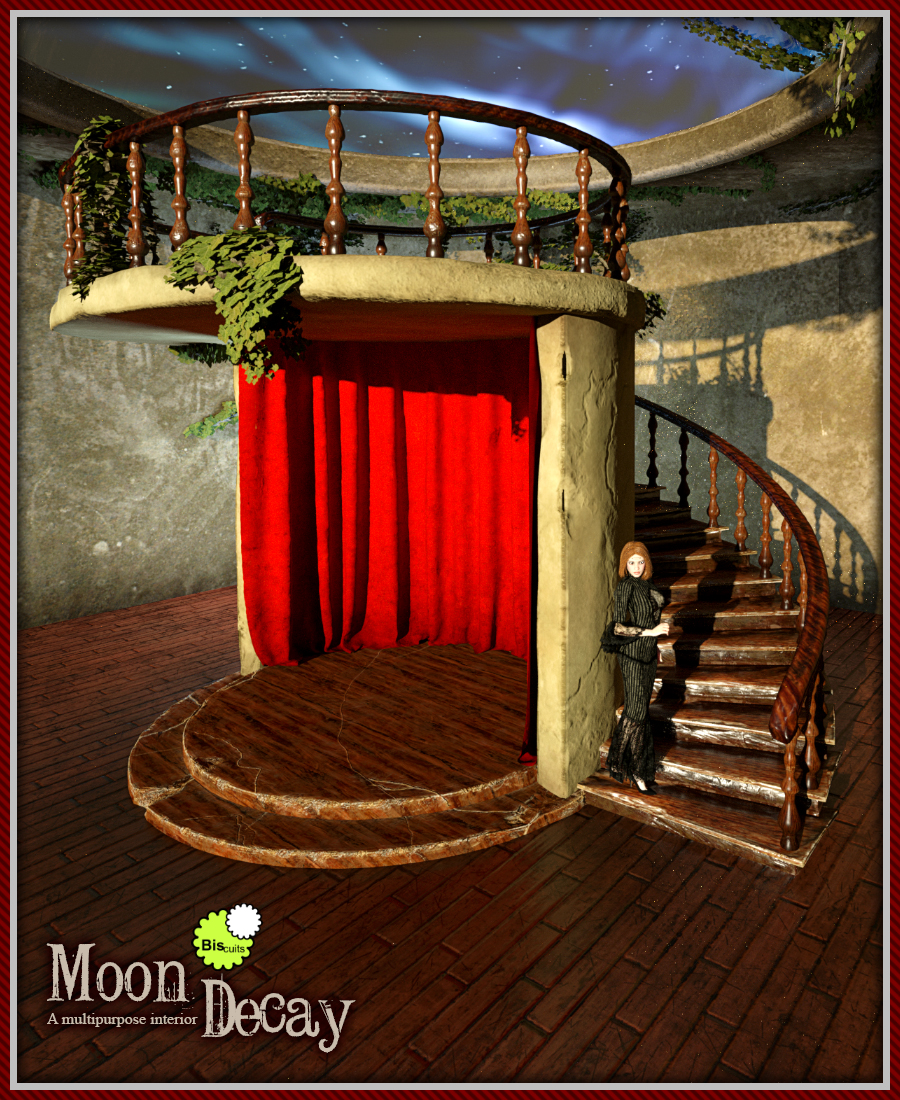 Biscuits Moon Decay Room by N/A