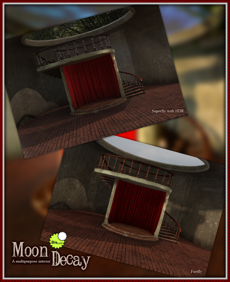 Biscuits Moon Decay Room by N/A