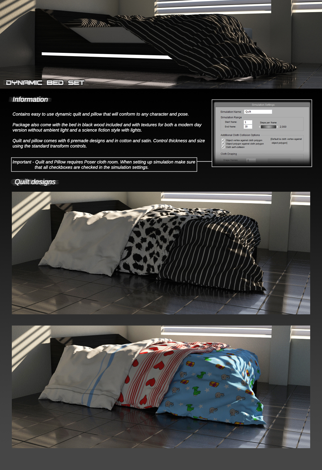 Dynamic bed set by N/A