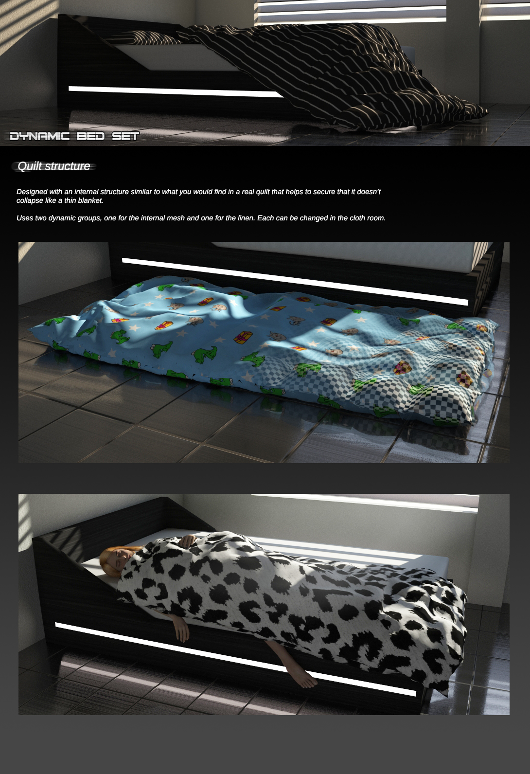Dynamic bed set by N/A