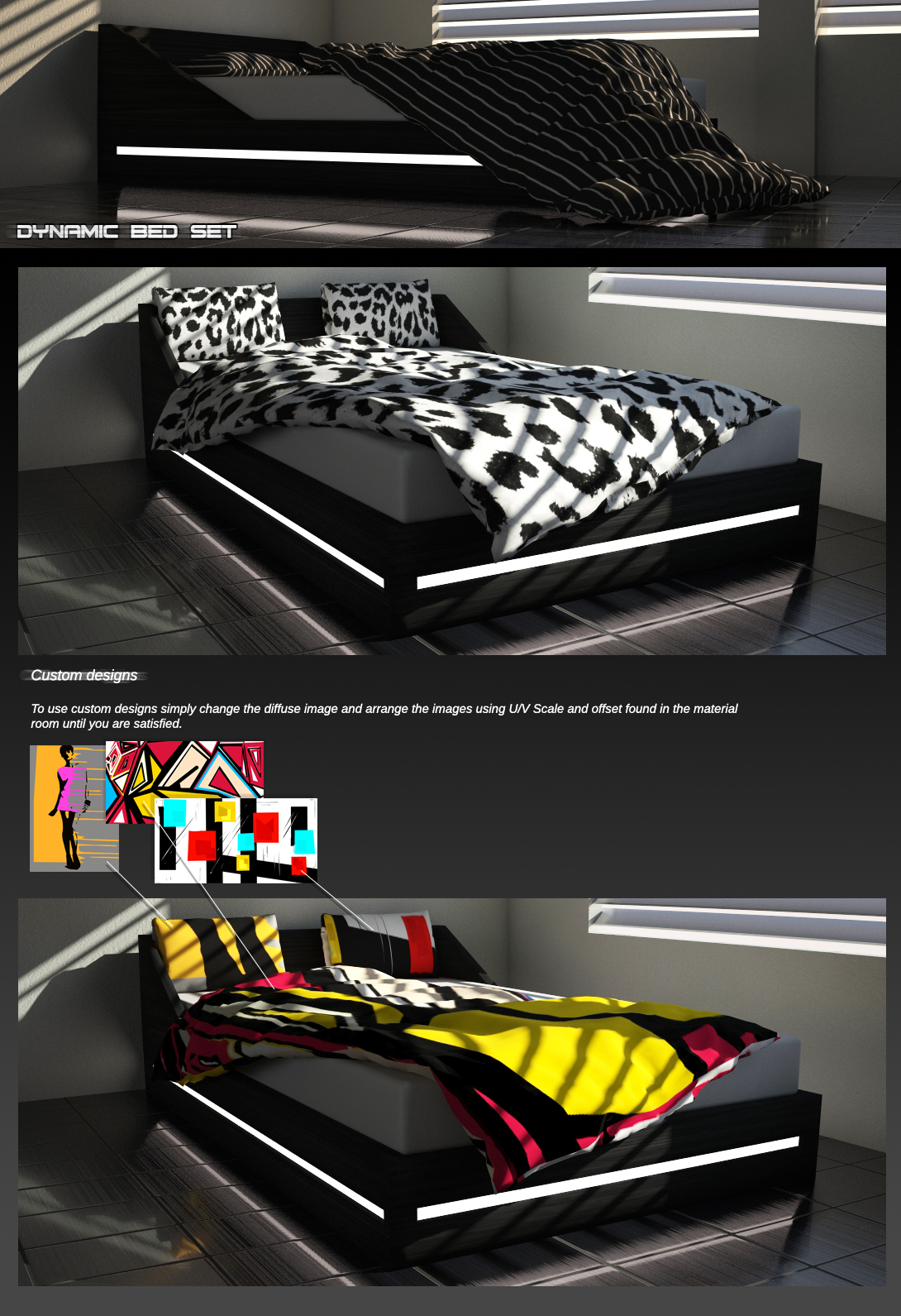 Dynamic bed set by N/A
