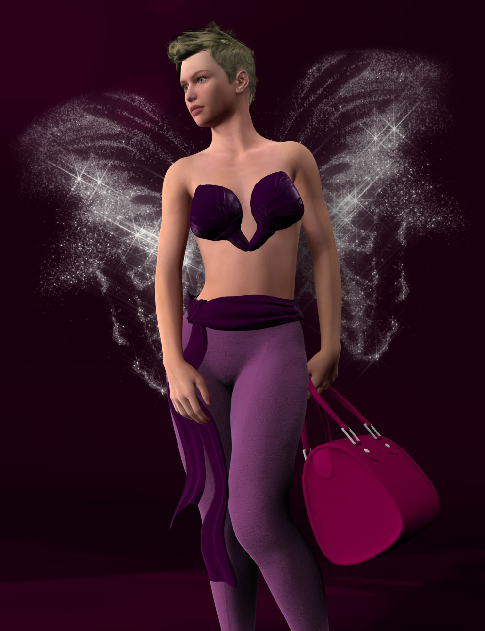 Easy Fairytelling Angel Dust Wings by N/A