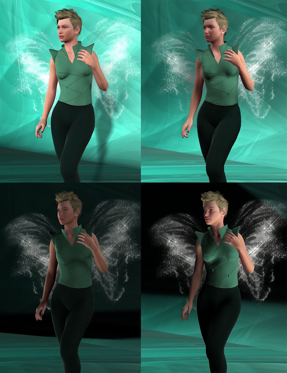 Easy Fairytelling Angel Dust Wings by N/A