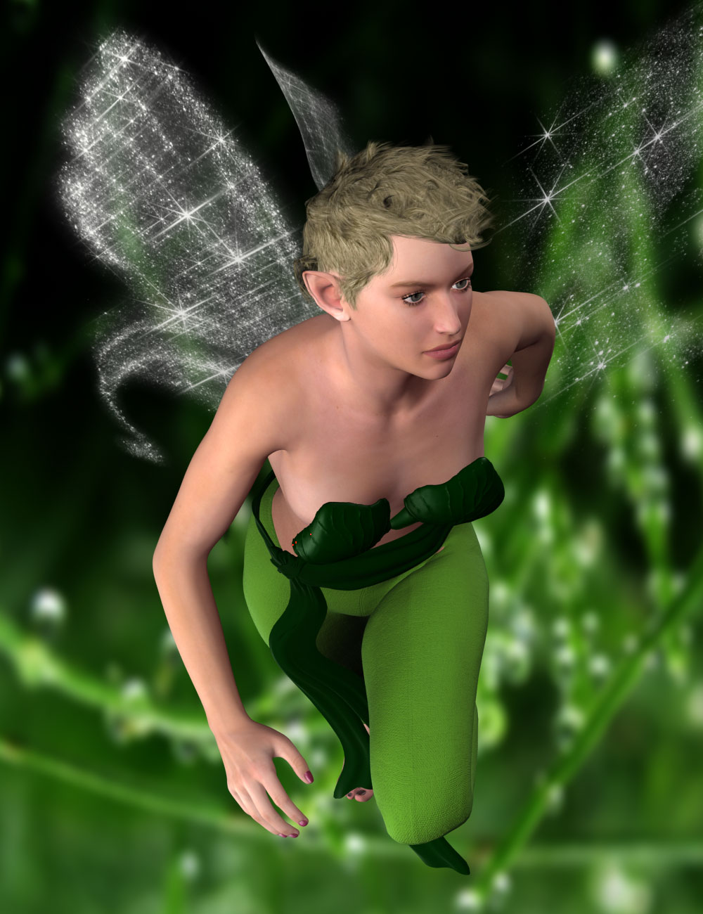 Easy Fairytelling Angel Dust Wings Add On by N/A