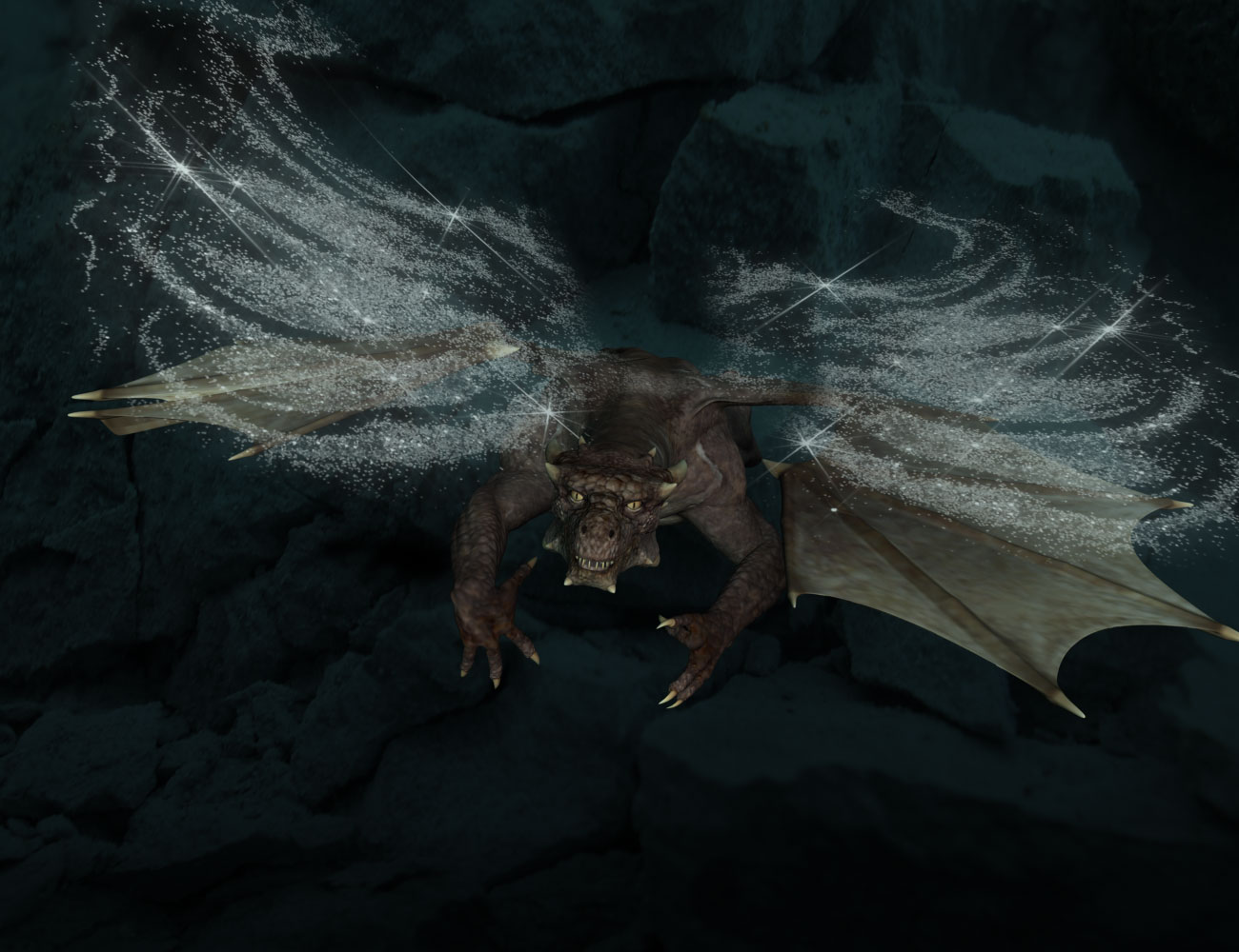 Easy Fairytelling Angel Dust Wings Add On by N/A