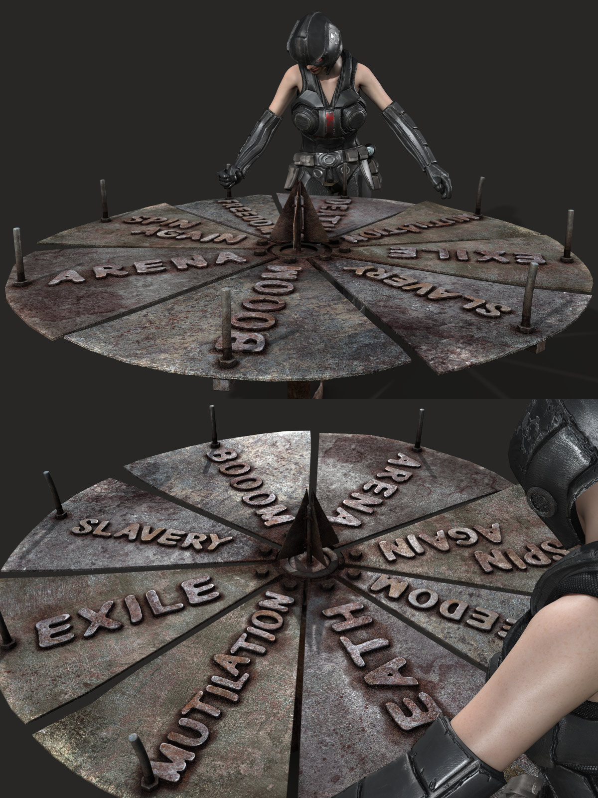 Wheel of Misfortune_Poser by N/A