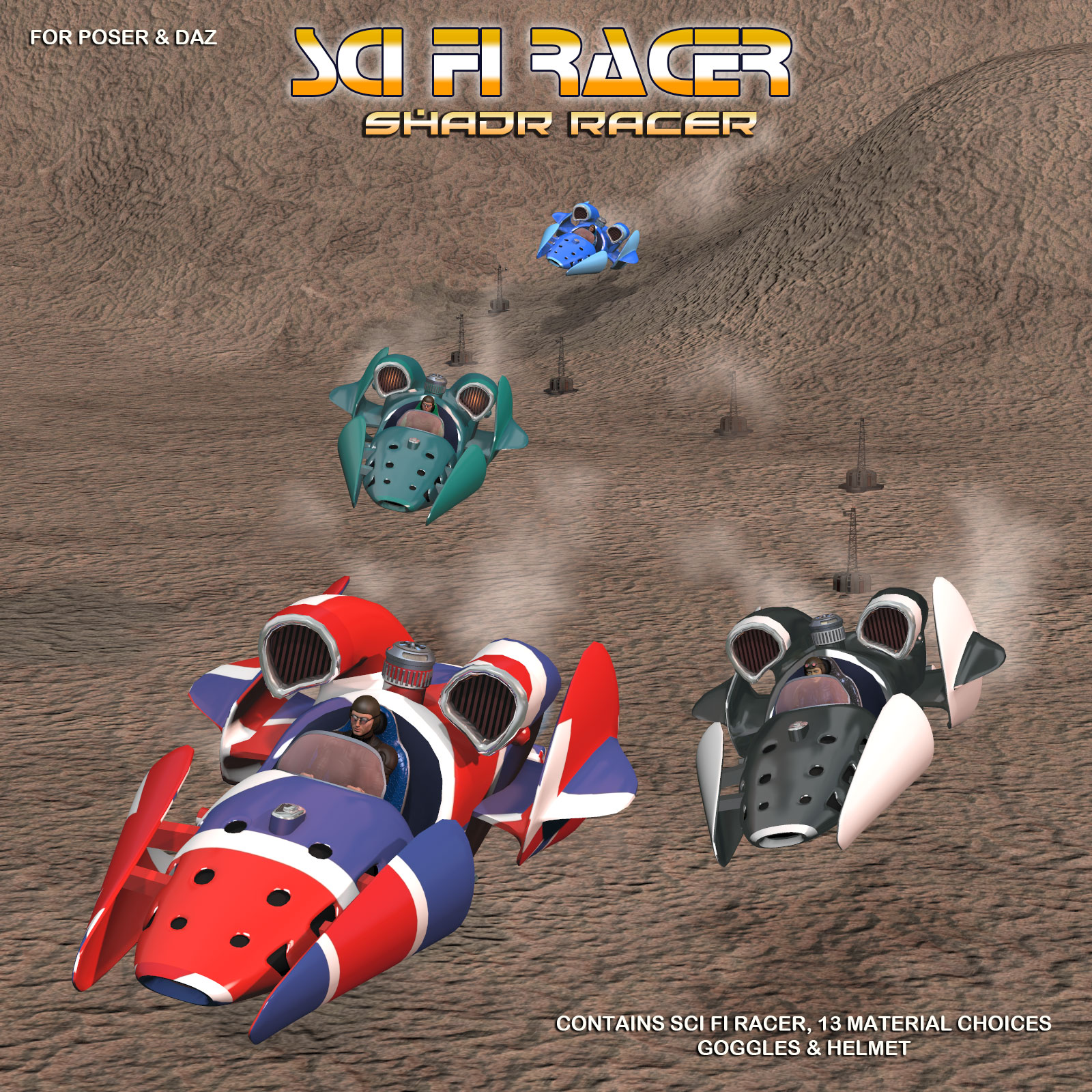 Sci-Fi Vehicle Shadr Racer by N/A