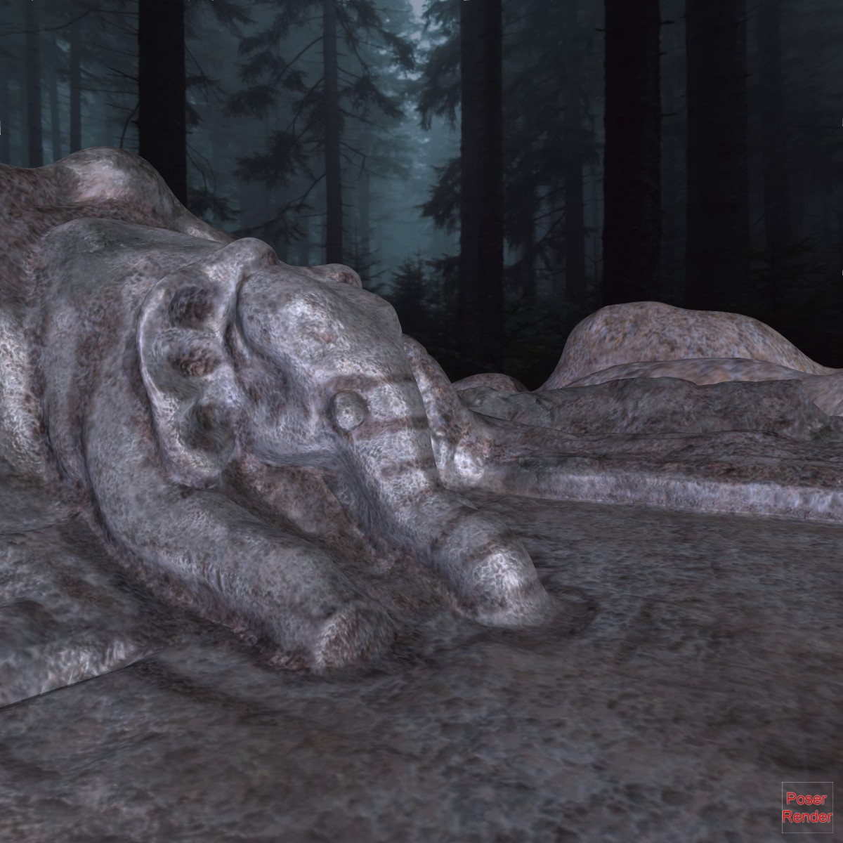 Indian Rock Elephant by N/A