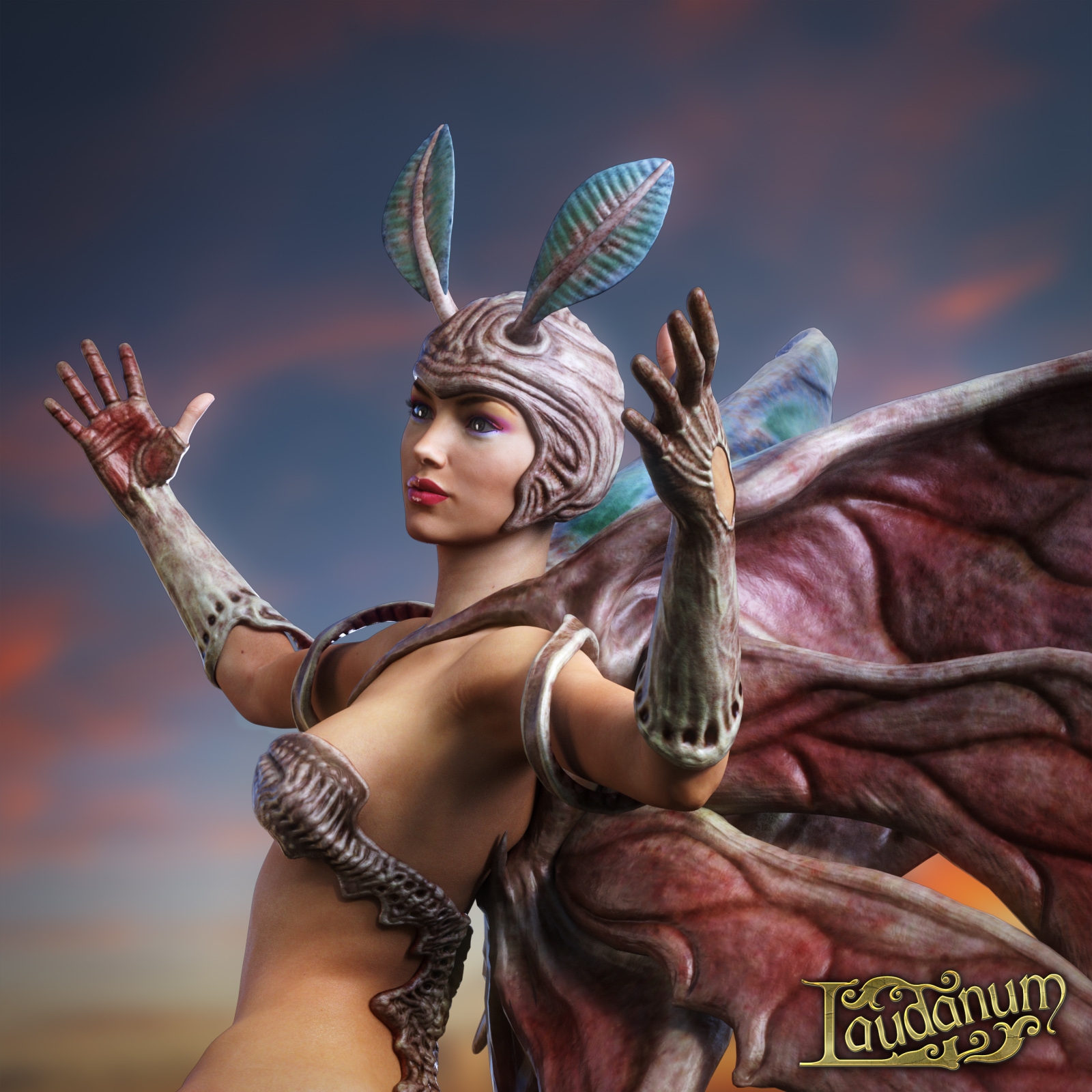 Biosuit Butterfly for Genesis 3 Female by N/A