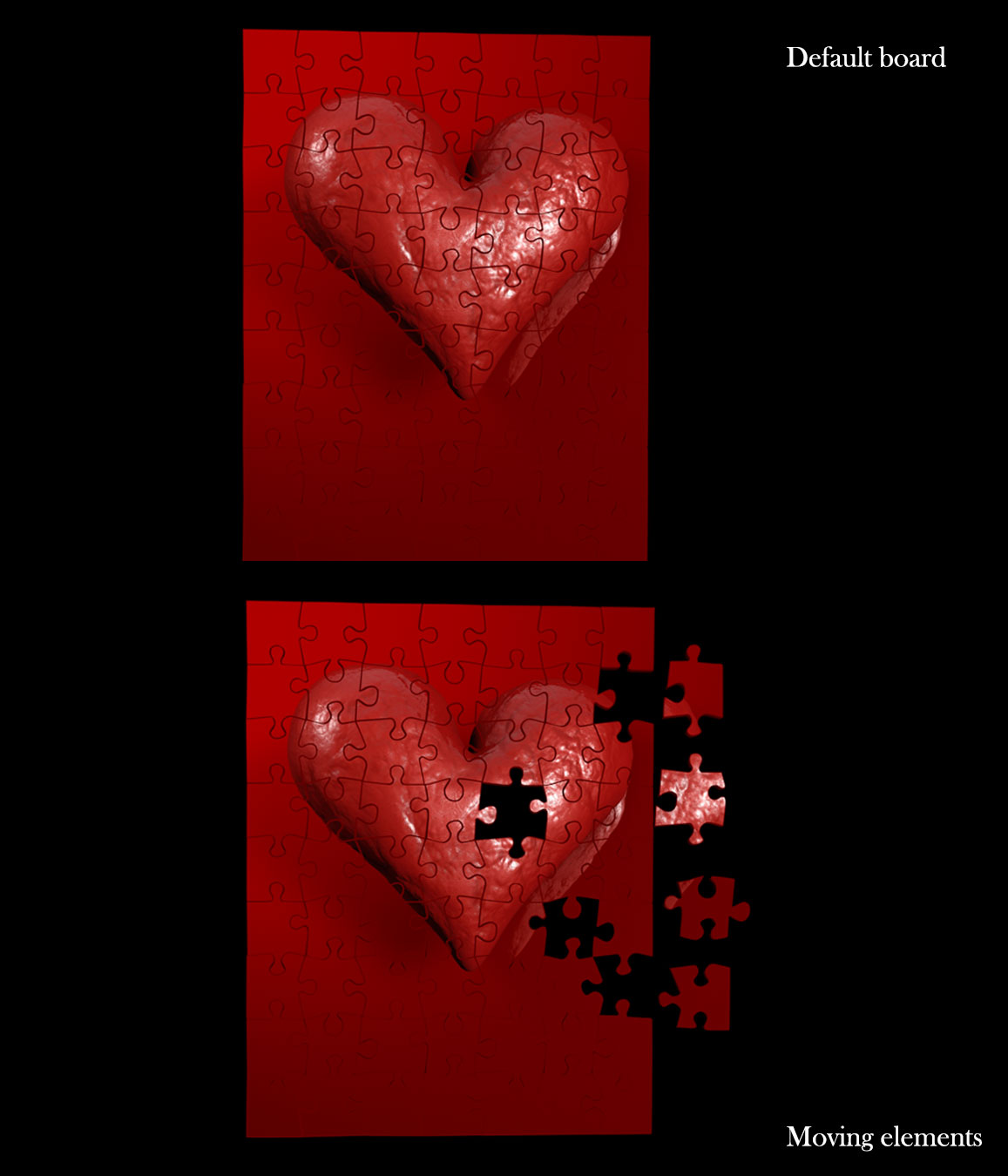 Puzzle Set One Click Photo Change by N/A
