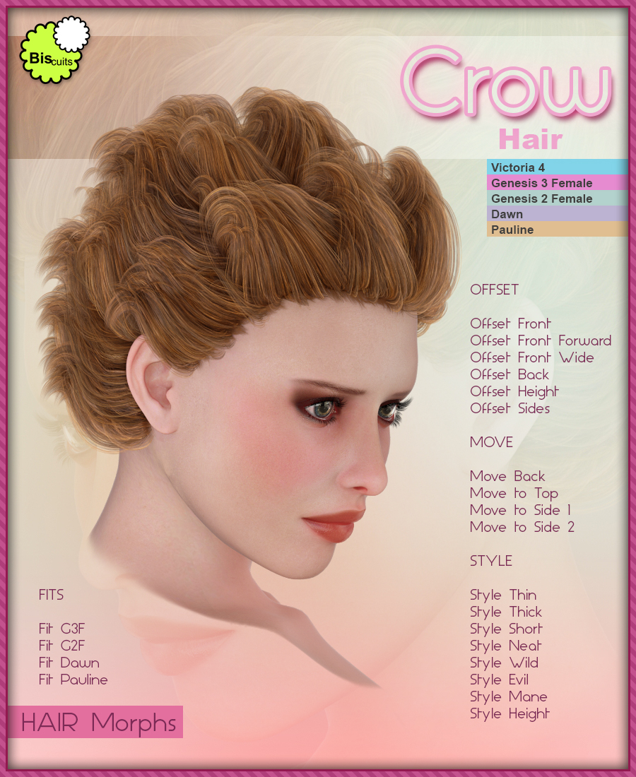 Biscuits Crow Hair by N/A