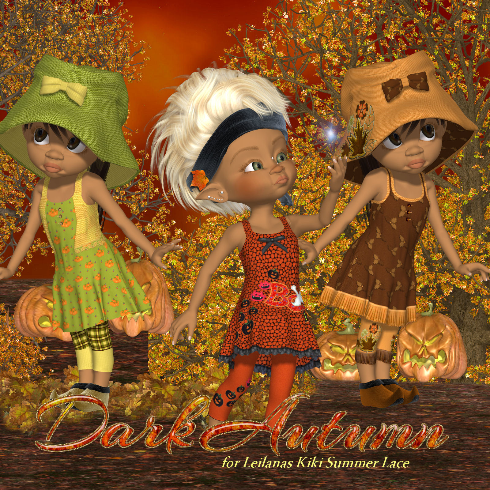 DA-Dark Autumn for Kiki Summer Lace by N/A