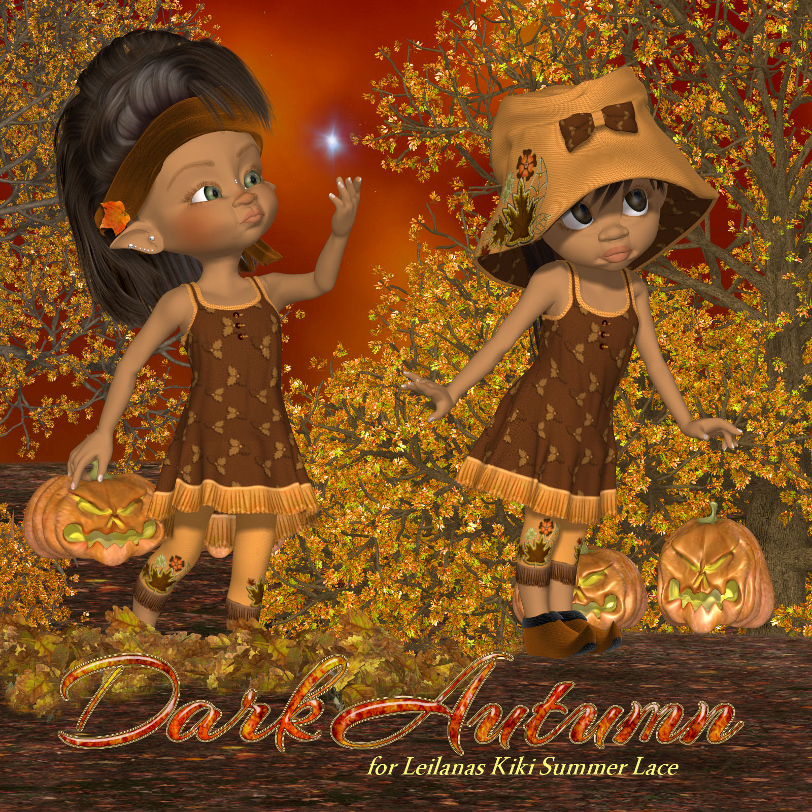 DA-Dark Autumn for Kiki Summer Lace by N/A