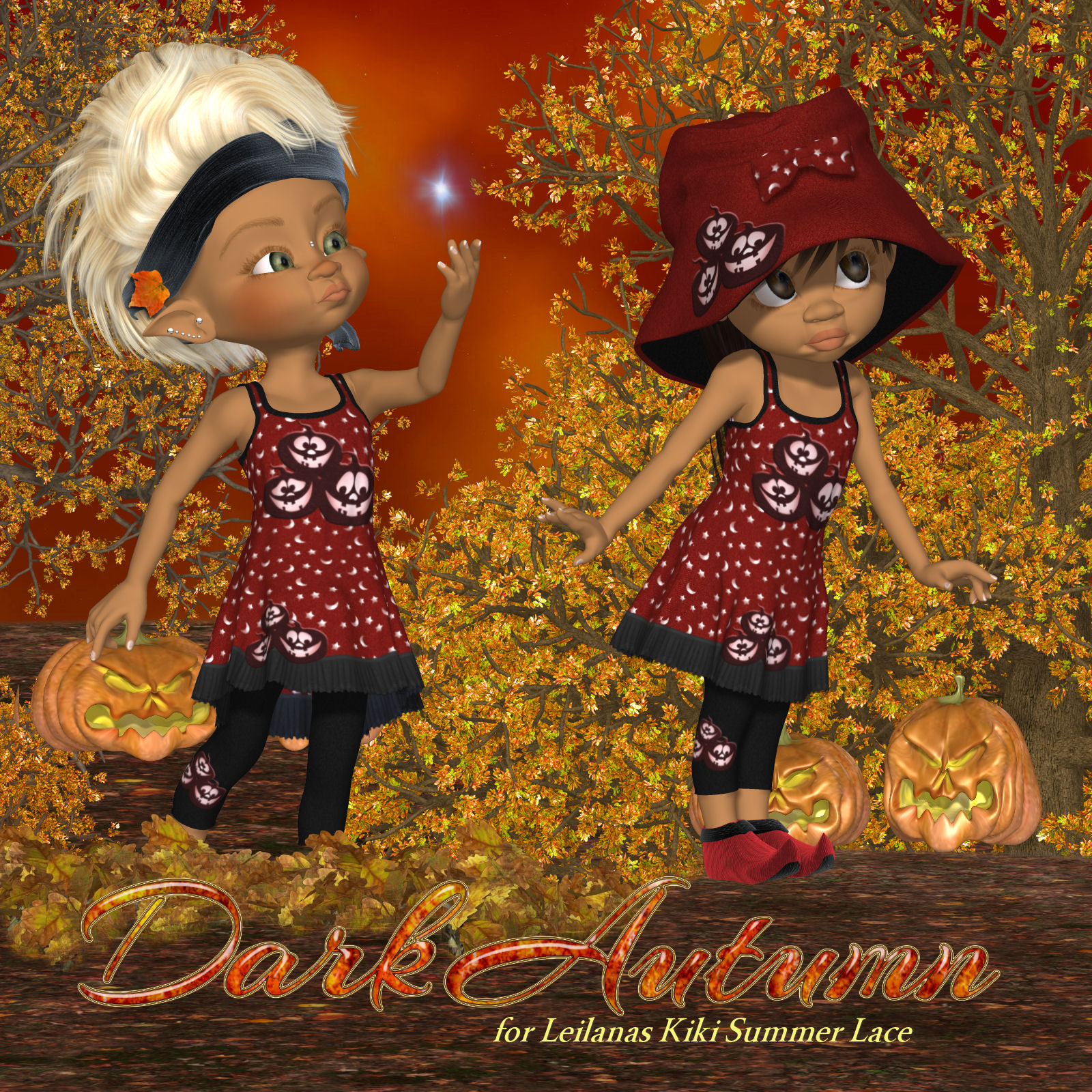 DA-Dark Autumn for Kiki Summer Lace by N/A