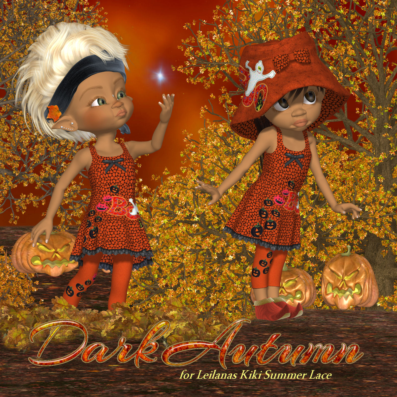 DA-Dark Autumn for Kiki Summer Lace by N/A
