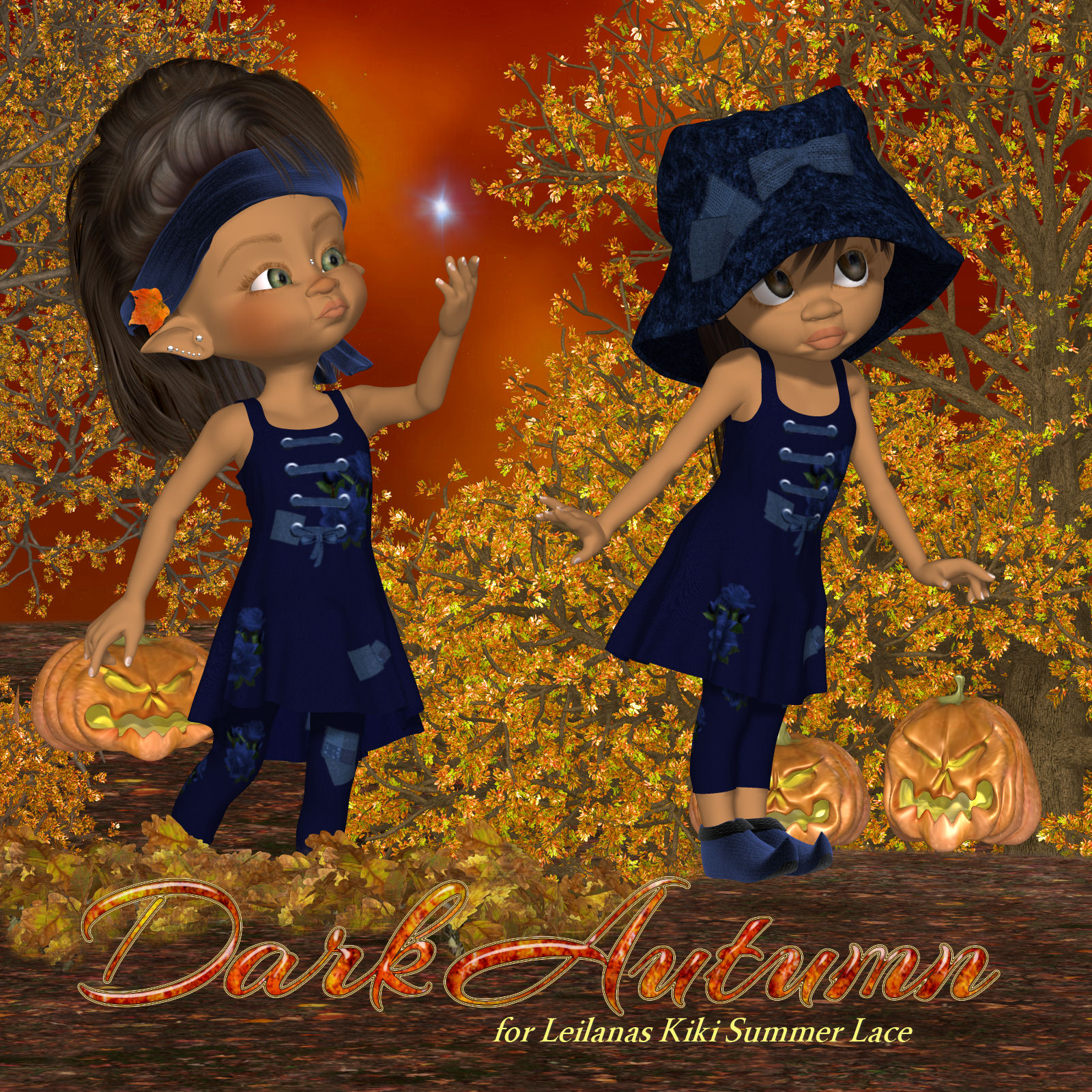DA-Dark Autumn for Kiki Summer Lace by N/A