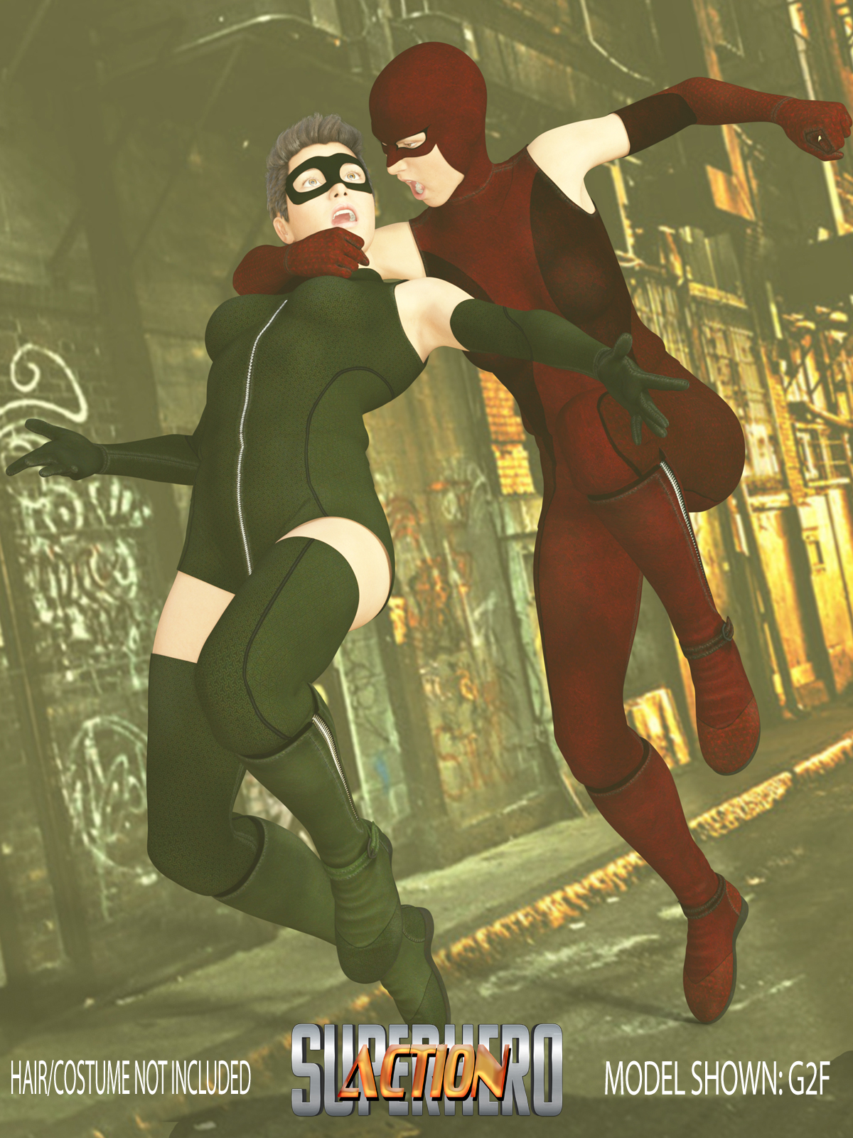 SuperHero Action for G3F Volume 1 by N/A