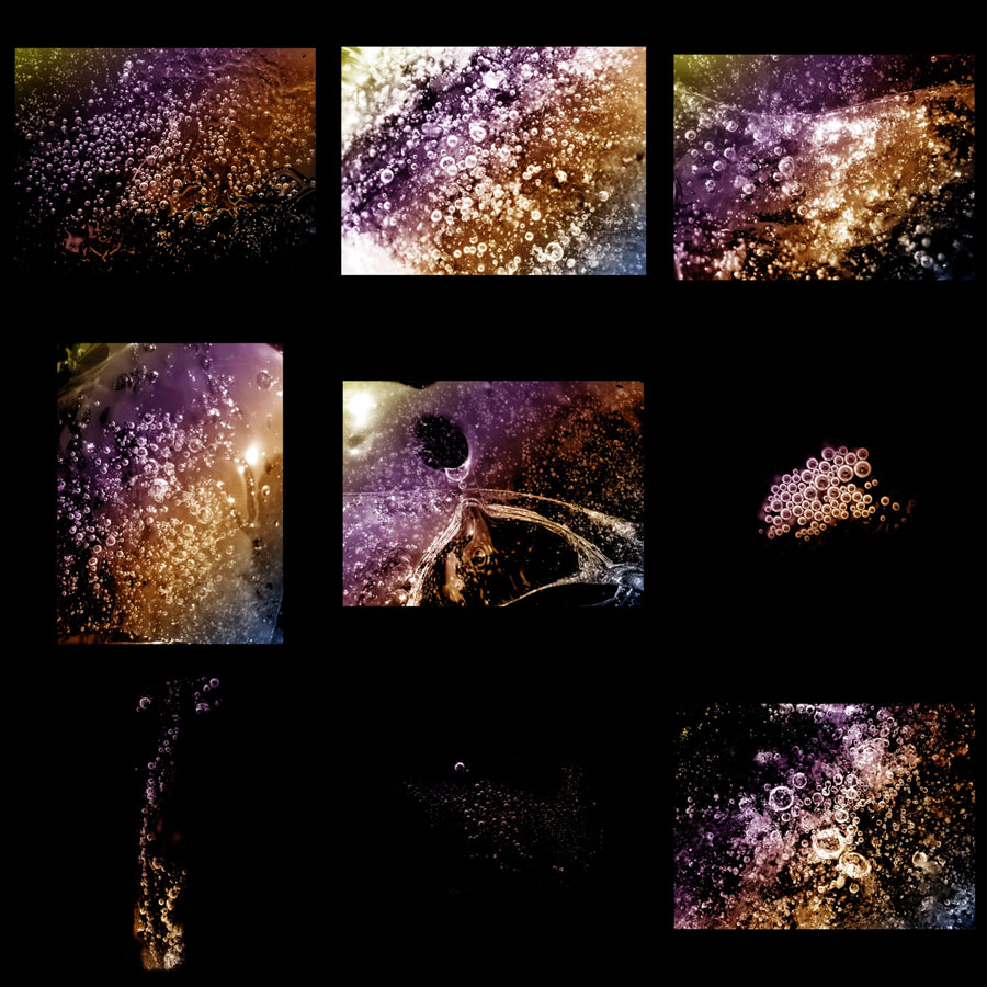 40 Frozen Bubbles PS Brushes by N/A