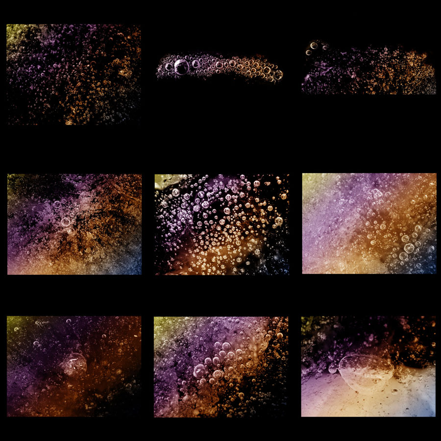 40 Frozen Bubbles PS Brushes by N/A