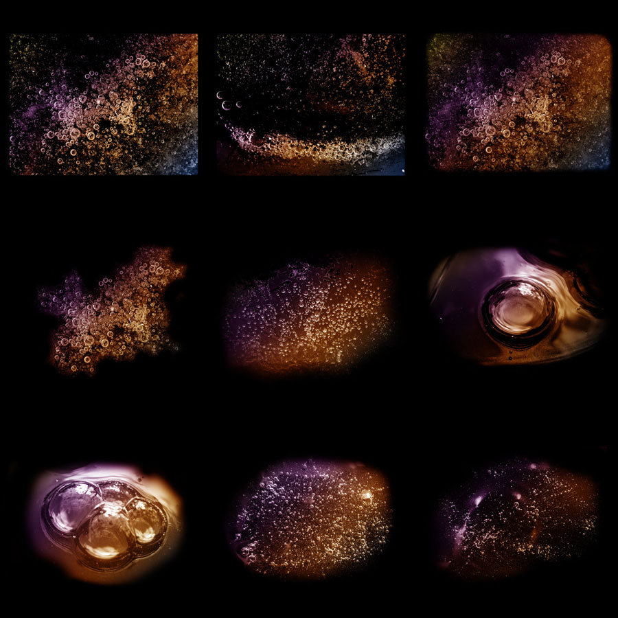 40 Frozen Bubbles PS Brushes by N/A