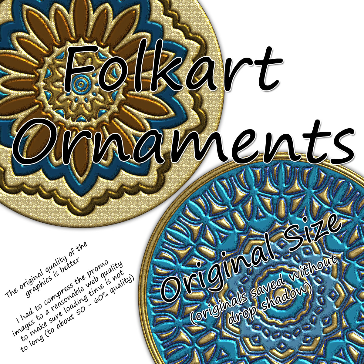 Karanta Folkart Ornaments 1 by N/A