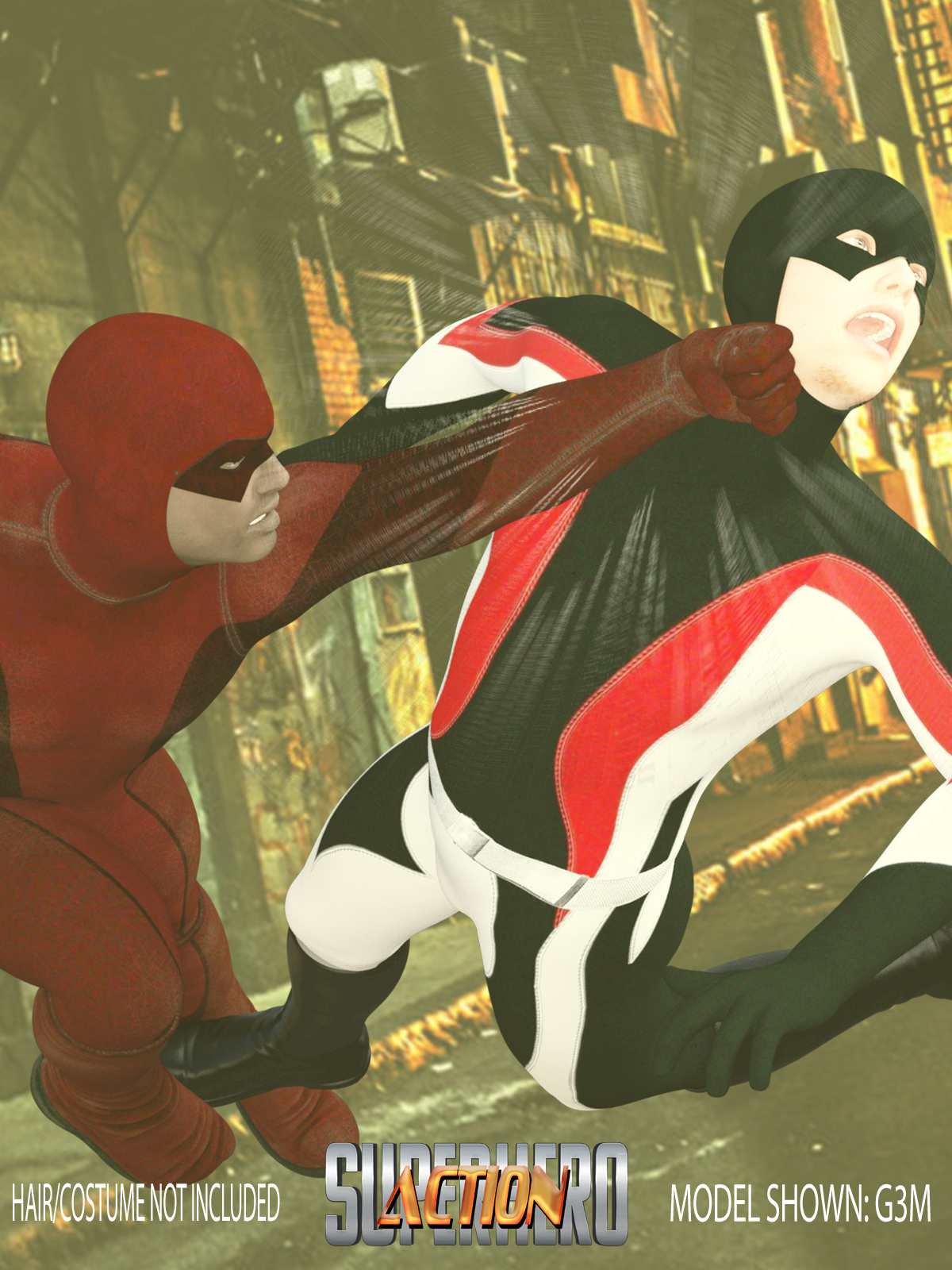 SuperHero Action for G3M Volume 1 by N/A