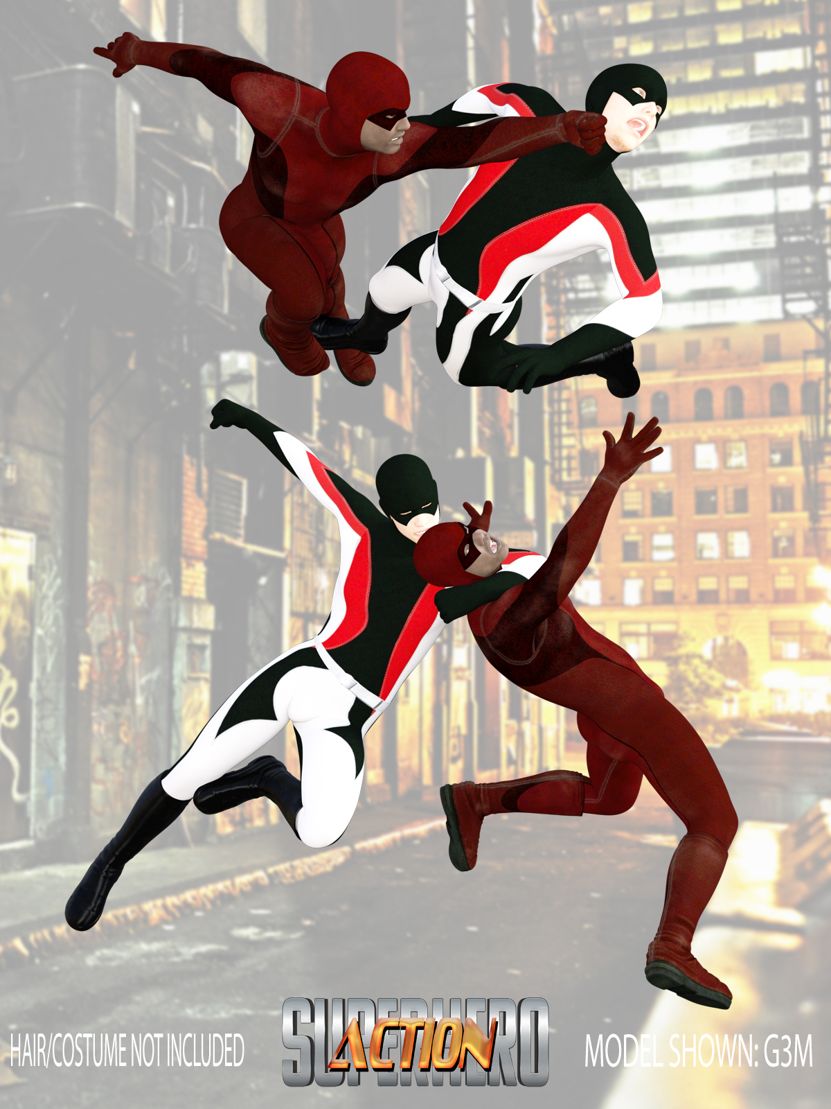 SuperHero Action for G3M Volume 1 by N/A