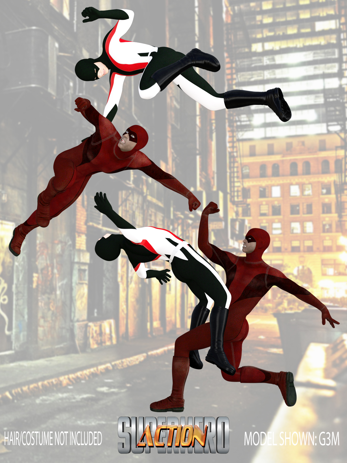 SuperHero Action for G3M Volume 1 by N/A
