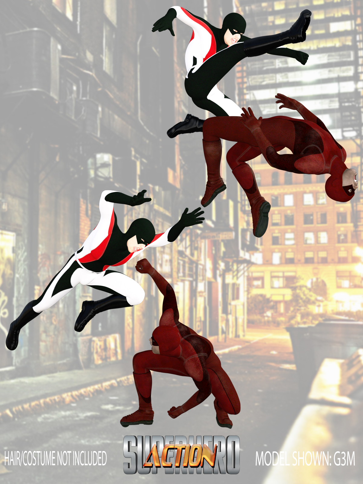 SuperHero Action for G3M Volume 1 by N/A
