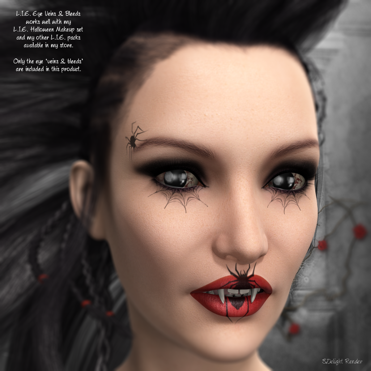 L.I.E. Eye Veins and Bleeds For Genesis 3 Female by N/A