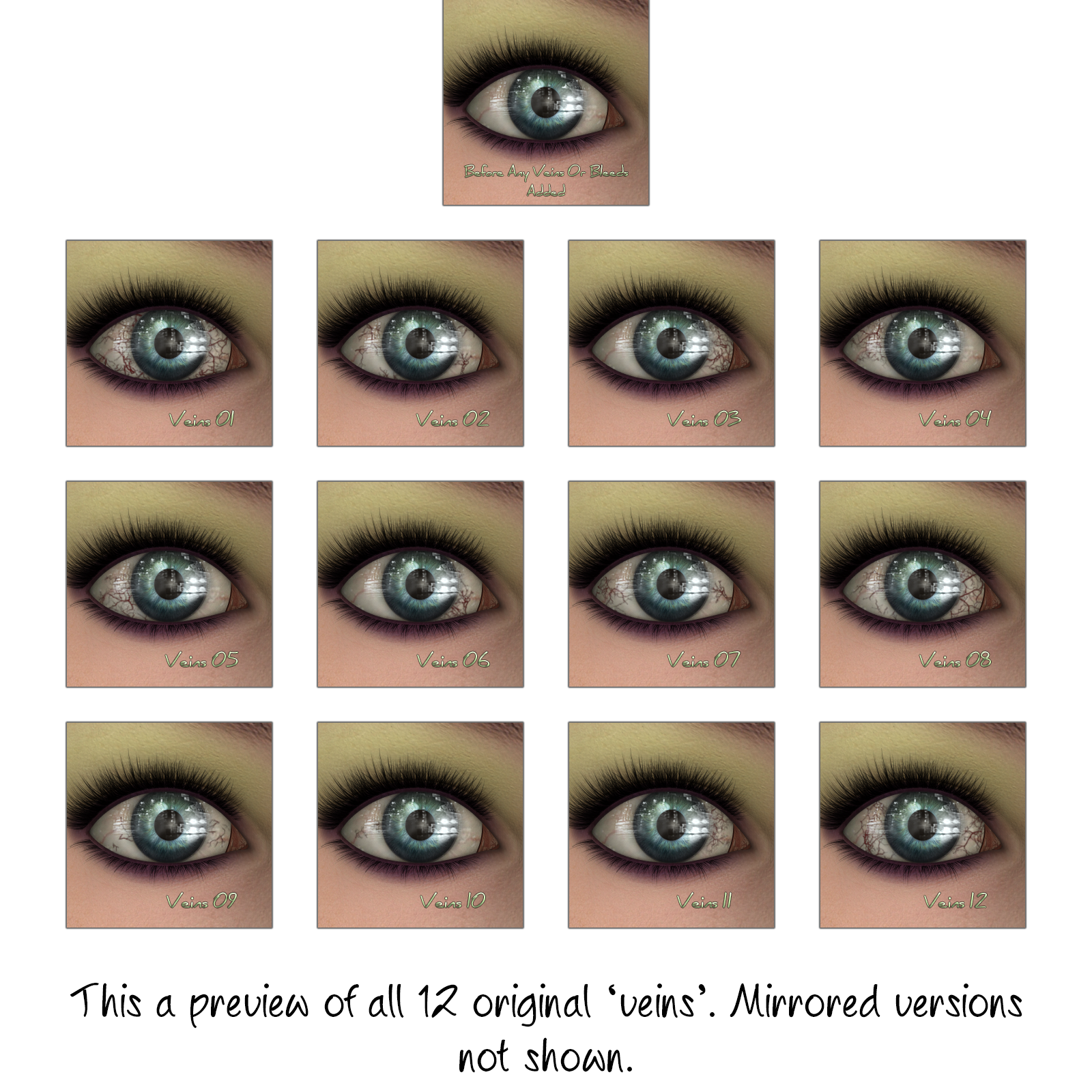 L.I.E. Eye Veins and Bleeds For Genesis 3 Female by N/A