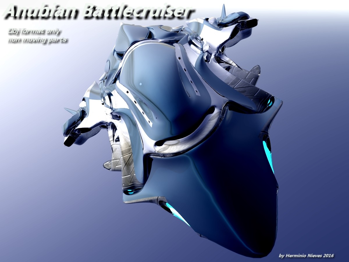 Anubian Battlecruiser by N/A