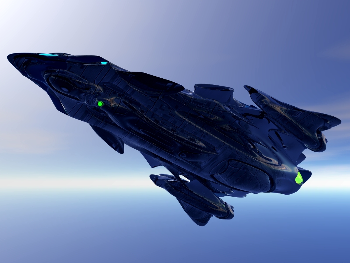 Anubian Battlecruiser by N/A