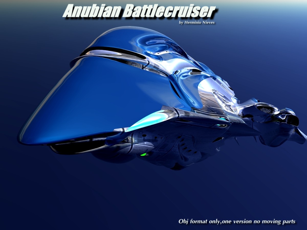Anubian Battlecruiser by N/A