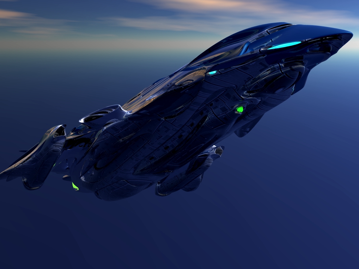 Anubian Battlecruiser by N/A