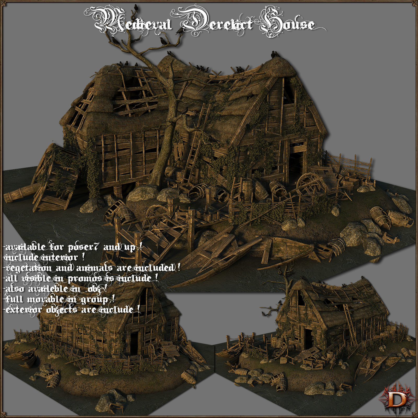 Medieval_Derelict_House by N/A